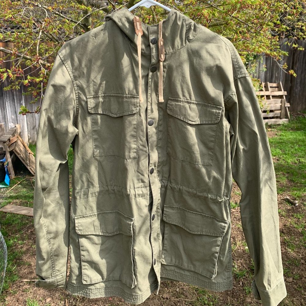 Banana Republic Military Style Hoodie